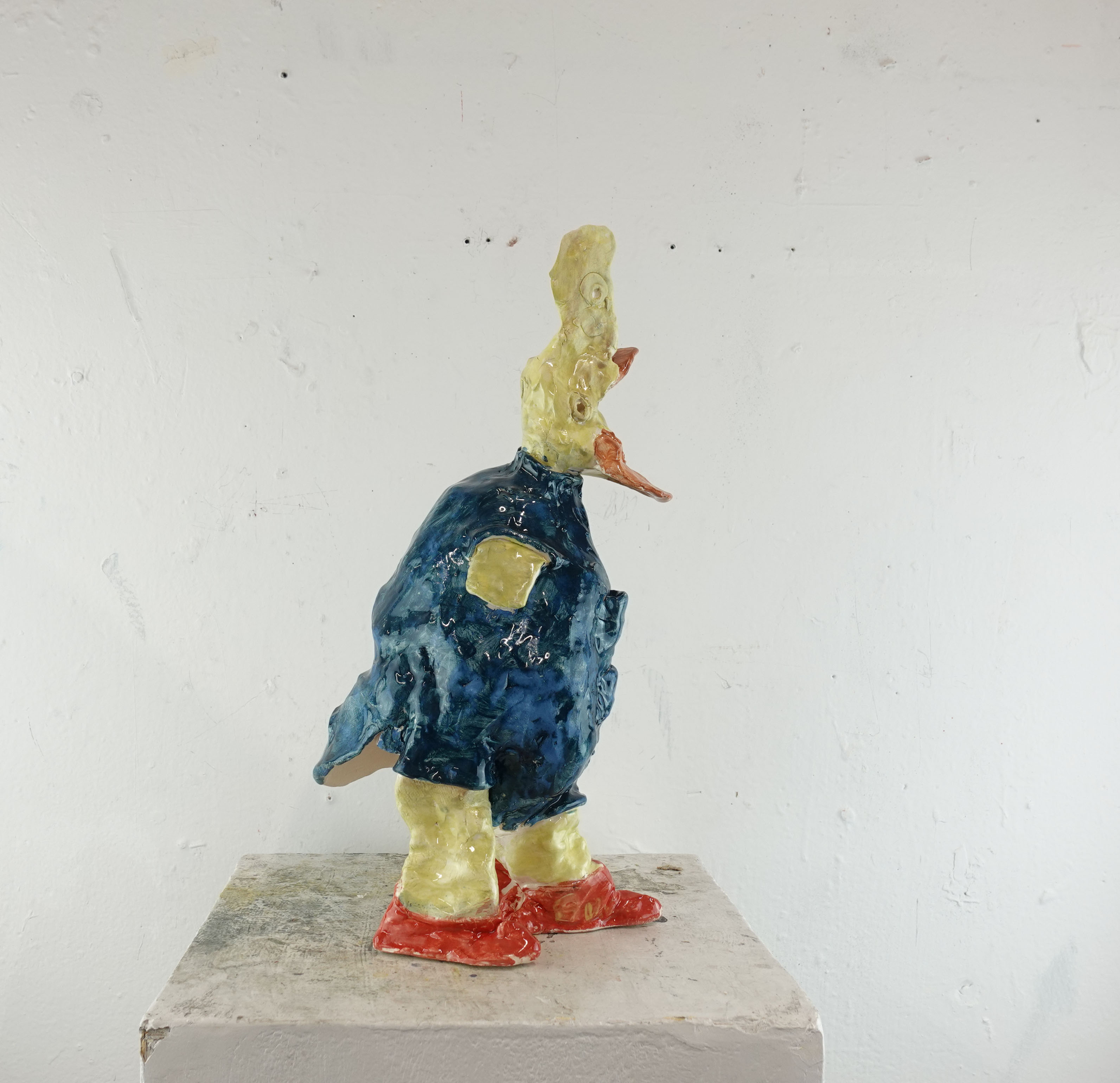Ceramic figure by Jason Correia