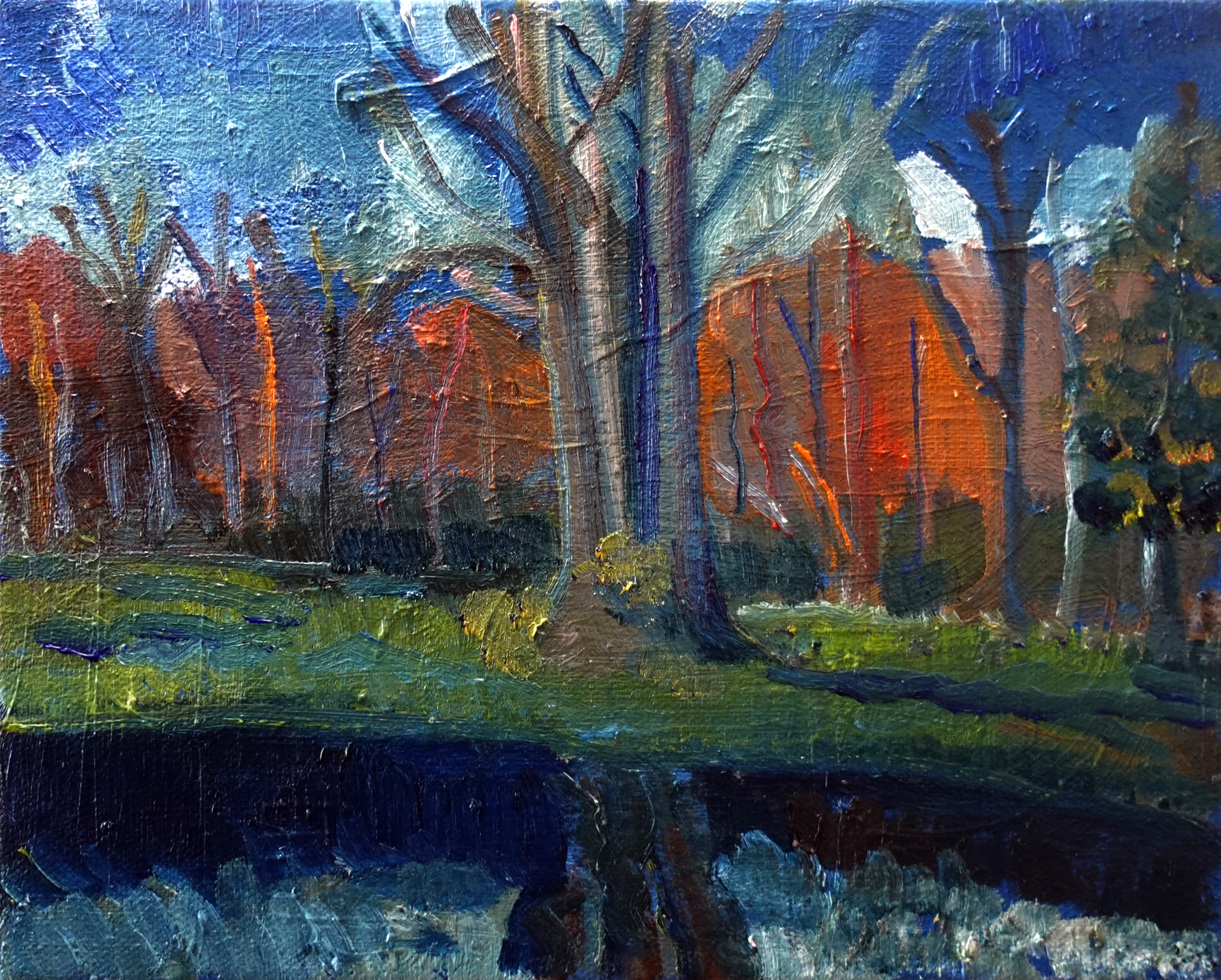 Landscape painting by Jason Correia