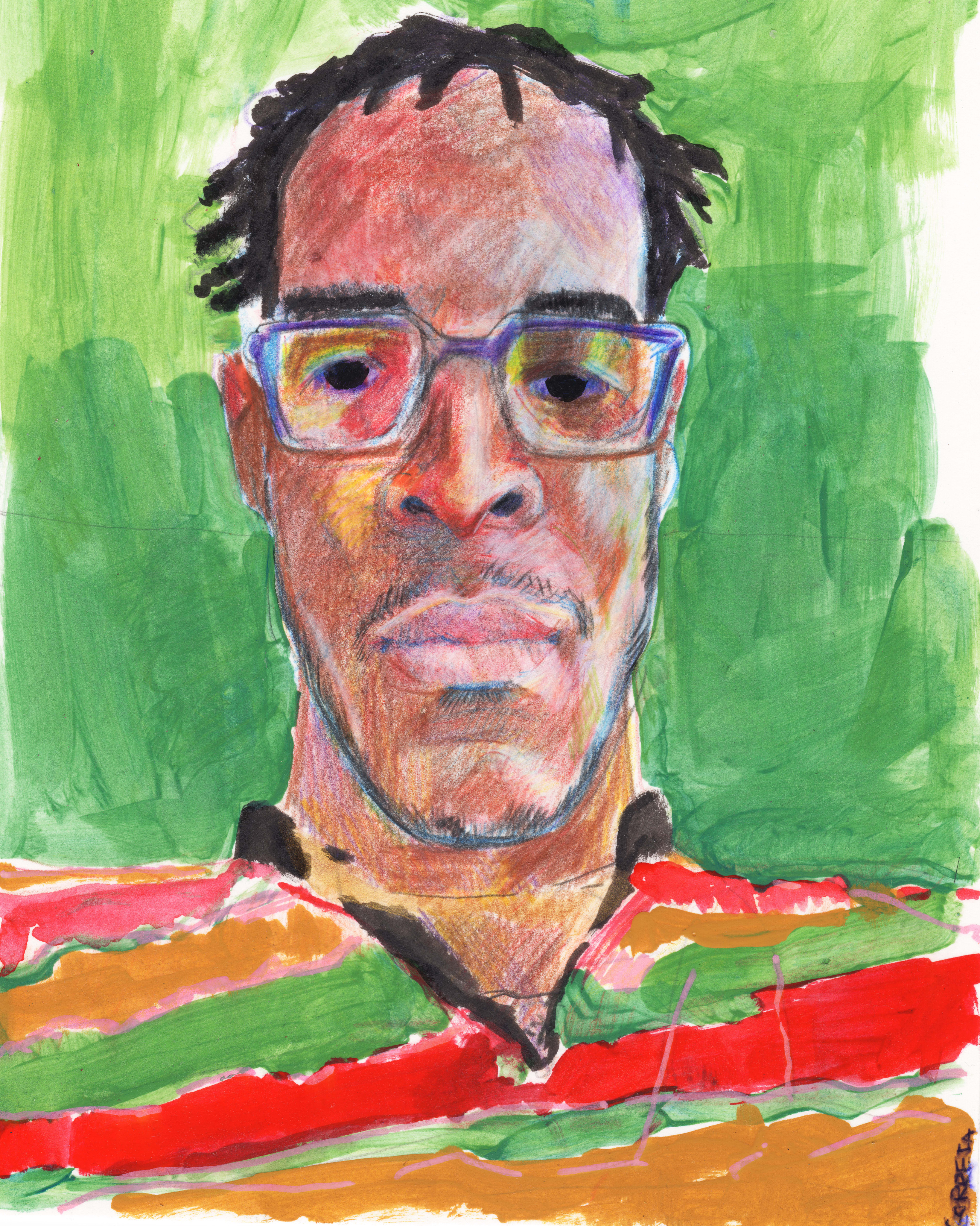 Self-Portrait by Jason Correia