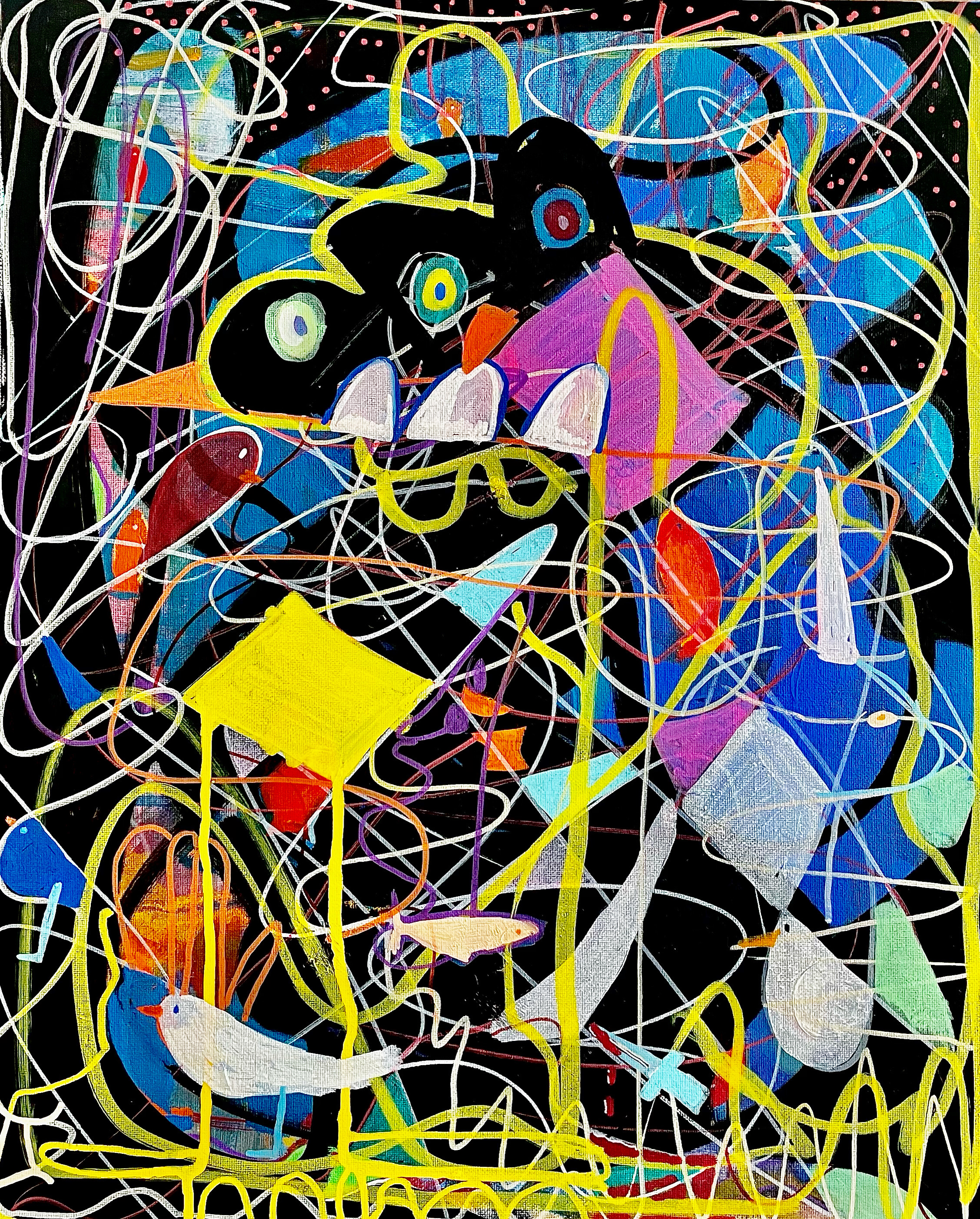 Untitled painting by Jason Correia